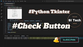 Python tkinter check ✅ button | Python GUI tutorial for beginners