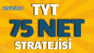 Tyt 75 Net Yapma Stratejisi | yks tyt