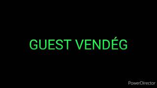 GUEST VENDEG