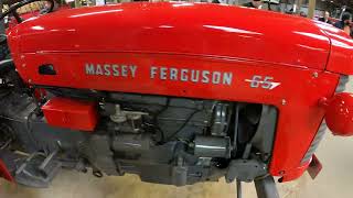 1961 Massey Ferguson 65 Mk2 3.3 Litre 4-Cyl Diesel Tractor (56HP)