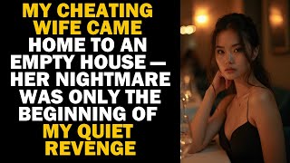 She came home to an empty house — and that was only the beginning of the revenge she earned
