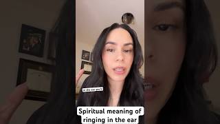 Spiritual meaning of the ear ringing #spiritguides #spiritualawakening
