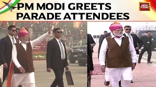 Republic Day Parade: PM Modi Greets Guests At Kartavya Path | India Today