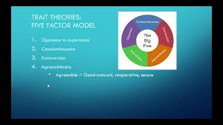 Chapter 11 - Trait Theories of Personality