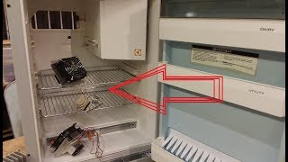 Peltier Thermoelectric Cooling, we convert RV Refrigerator VIDEO 1 of 2 ↙