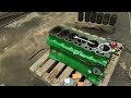 John Deere engine rebuild  Installing liners  Rebuild kit