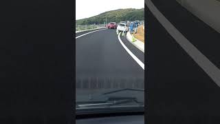 Be careful of traffic accidents　交通事故に注意してください