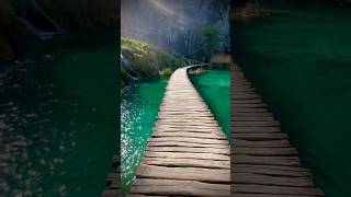 Plitvice Lakes National Park Croatia #plitvicelakesnationalpark #croatia #shorts