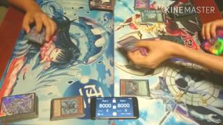 【遊戯王】青眼VS命削り妖仙獣【フリー対戦動画】