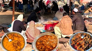 30 Years Old Man Selling Bong Paye And Ojri | Cheapest Desi Breakfast | Viral Street Food Pakistan