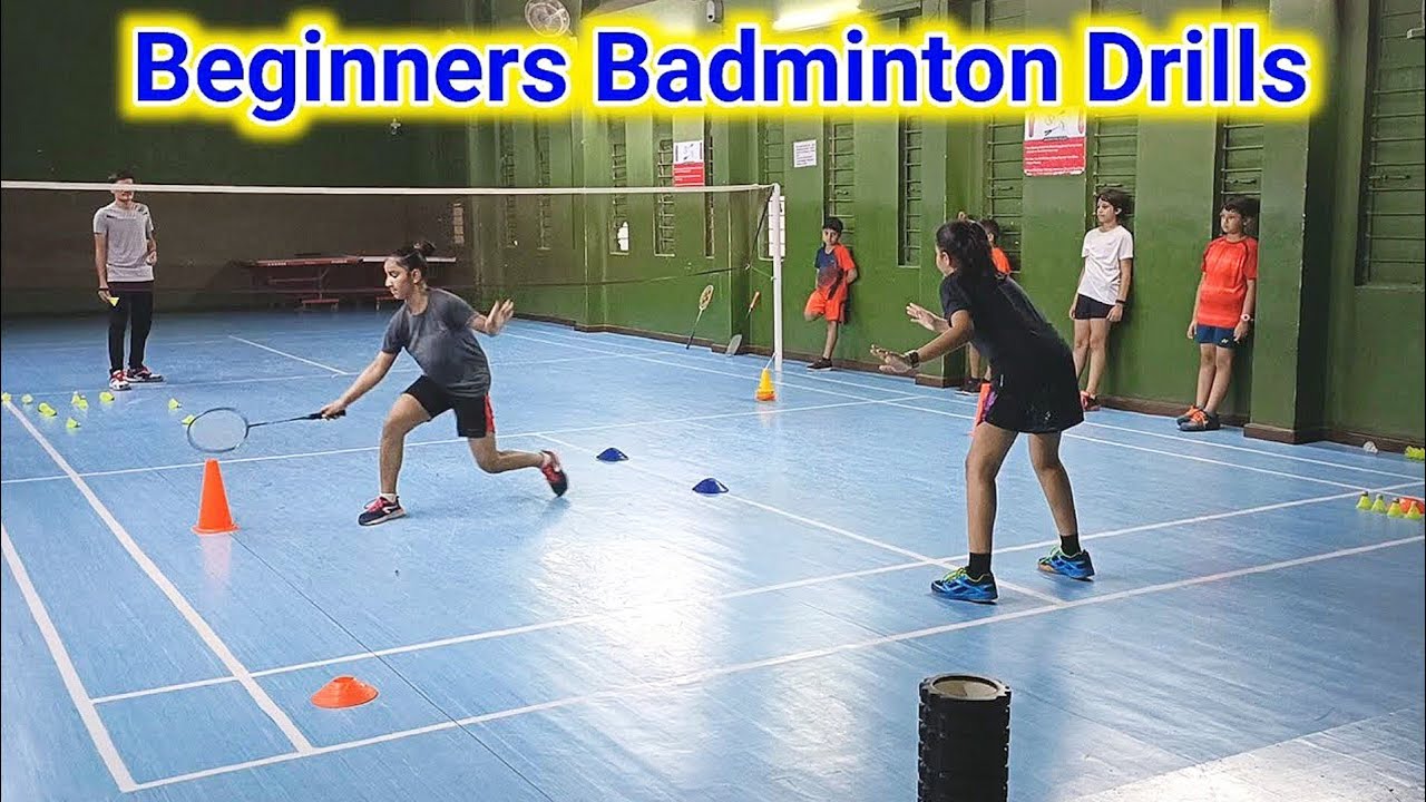 Badminton Training For Beginners | Badminton Drills | Footwork - YouTube