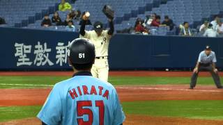 121113　社会人野球日本選手権　決勝　JR東日本 vs JX-ENEOS　7回裏