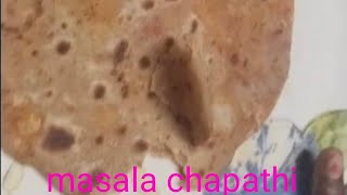 #masala chapathi