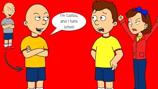 Classic Caillou Steals Caillou's Identity / Grounded