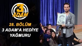 Seyircilerden 3 Adam'a Hediye Yağmuru! | 3 Adam