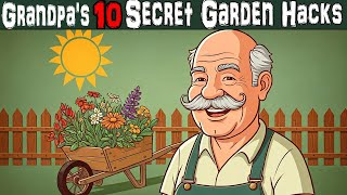 Grandpa's 10 Secret  Garden Tricks You Won't Believe! that WILL BLOW YOUR MIND\u0026 MAKE LIFE EASIER!!!