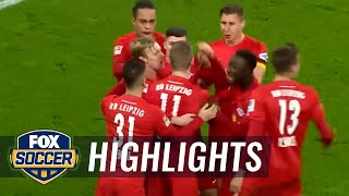 Baumgartlinger own goal gifts RB Leipzig 1-1 equalizer | 2016–17 Bundesliga Highlights