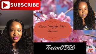 outre simply  Brazilian natural curly hair review