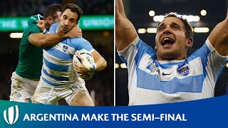 Tuculet's Terrific Try! | Argentina cruise into the World Cup Semi-Final