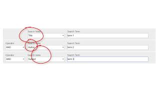 Advanced Search - Discovery