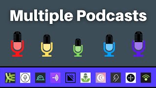How to Host Multiple Podcasts (unlimited shows, listens, episodes)