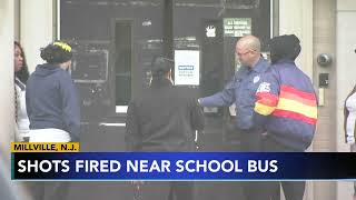 Students dismissed early after shots fired near school bus