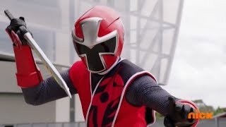 Family Fusion - Red Ranger vs Ripcon Battle | Episode 12 | Ninja Steel | Power Rangers Official