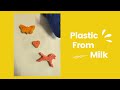 KIDS| PLASTIC MILK | HOW TO TURN MILK INTO PLASTIC # KIDS SCIENCE EXPERIMENTS