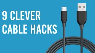 9 Awesome Life Hacks For USB Cable