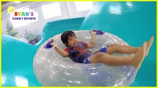 Surprise Birthday at Great Wolf Lodge Indoor Waterpark Playground for Kids