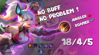 No Buff No Problem :)  | Gameplay  Fanny Roamer ☢️