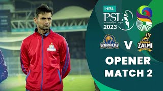 Opener | Karachi Kings vs Peshawar Zalmi | Match 2 | HBL PSL 8 | MI2T