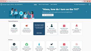 How to create an Alexa skill in Blueprints (Quiz)