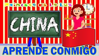 CHINA 🌍 Países Del Mundo 💠 Vídeos Educativos Para Niños. APRENDE CONMIGO.