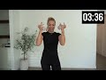 quick 5 minute arm workout light weights