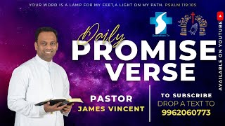 JANUARY - 17TH | DAILY PROMISE VERSE | PASTOR. D JAMES VINCENT | ESTHER PRAYER HOUSE