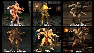 Mortal Kombat GORO Graphic Evolution 1992-2015 | ARCADE PSX PS2 XBOX GAMECUBE PC | PC ULTRA