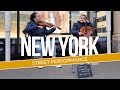 Amazing Street Performance! New York City 4K - The Happy Caravan