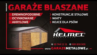 Producent garaży mazowieckie | Garaże blaszane | KELMET ® Mińsk Mazowiecki