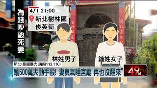 婚姻變調！ 妻玩股票「慘賠500萬」 慘遭家暴夫毆打致死