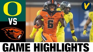 #15 Oregon vs Oregon State Highlights | Week 13 2020 College Football Highlights