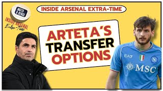 Arsenal latest news: Kvaratskhelia transfer opportunity | Mikel Arteta's January options