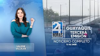 Noticiero de Guayaquil (Tercera Emisión 11/02/25)