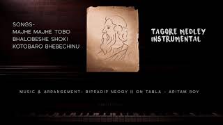 Tagore Medley Instrumental (Majhe Majhe, Bhalobeshe Sokhi, Kotobaro Bhebechinu) | Rabindra Sangeet |