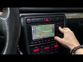 Audi RNS-E A4 NAWIGACJA/MAPA/RADIO - POLSKIE MENU -FUNKCJE, PŁYNNOŚĆ OBSŁUGI (Na sprzedaż)