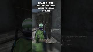 DAYZ ROOKIE BASE BUILDING MISTAKE  #dayzgamers #dayz