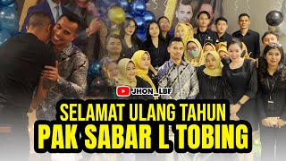 SELAMAT ULANG TAHUN PAK SABAR L TOBING