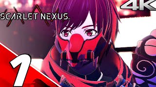 SCARLET NEXUS Gameplay Walkthrough Part 1 FULL GAME (4K 60FPS) No Commentary (Yuito Story)