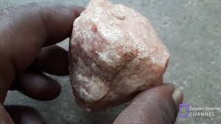 Rough uncut pink diamond /rare diamond/rough diamond stone/