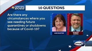 Robert Burns, Annie Kuster share thoughts on future of COVID-19